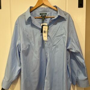 Ralph Lauren Women’s Light Blue Dress Shirt